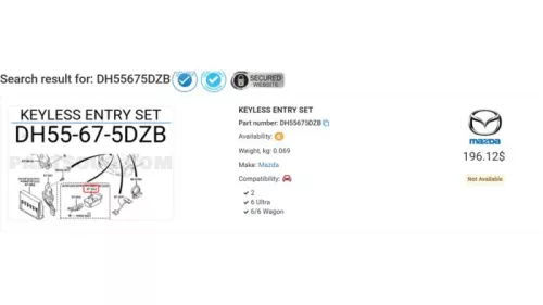 Module keyless vehicle-8260559