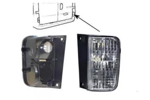 Achteruitrijlicht rechts-